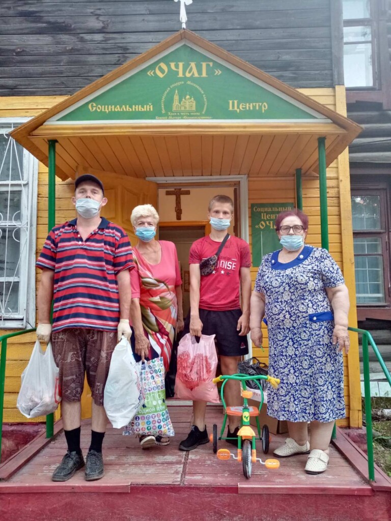 Социальному центру «Очаг» необходима помощь в виде продуктовых наборов, средств личной гигиены
