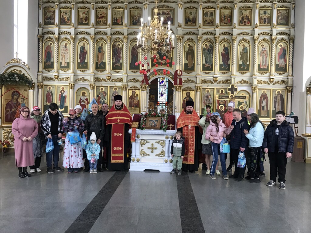 Молебен для особенных детей и их родителей состоялся в Московском благочинии 16 мая 2022 года