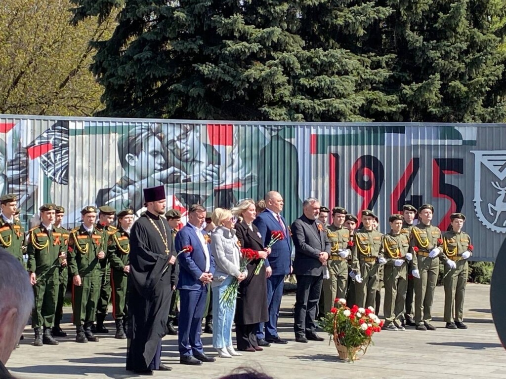 Благочинный Московского округа иерей Андрей Бандин принял участие в памятном мероприятии, посвященном Дню Победы