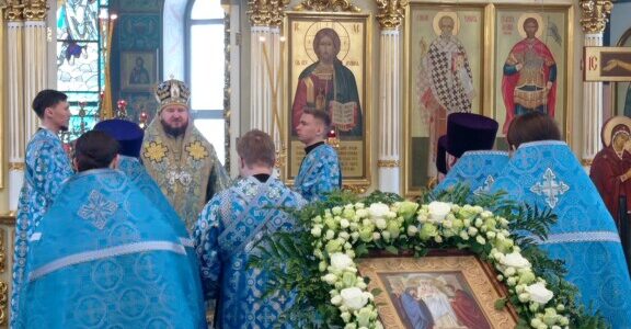 16 февраля 2023 года епископ Дальнеконстантиновский Филарет возглавил Божественную Литургию в храме в честь иконы Божией Матери «Скоропослушница»