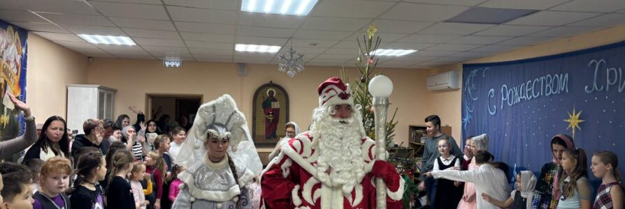 Рождественская елка была организована в Московском благочинии