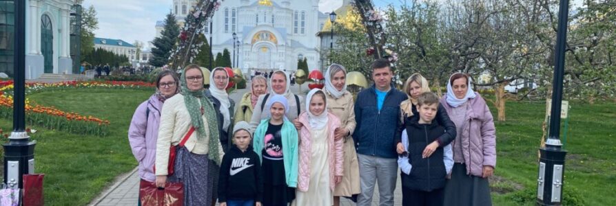 Воскресная школа центрального храма благочиния совершила паломничество в Дивеево