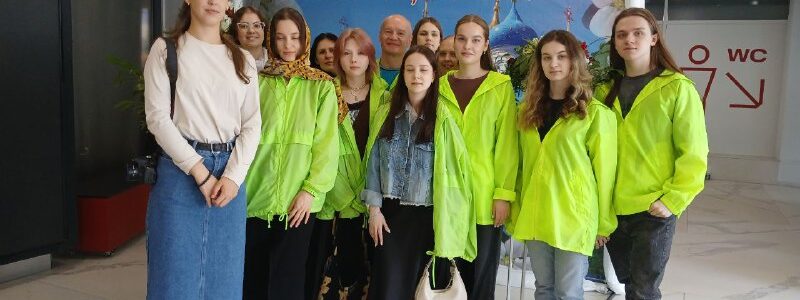 Волонтеры благочиния оказали помощь в проведении епархиального концерта ко дню святых жен-мироносиц