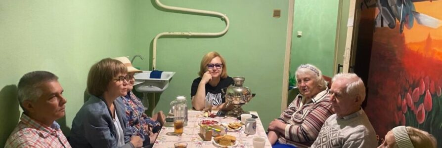 Благочиние и ТОС «Красные зори» организовали встречу памяти героев Великой Отечественной войны
