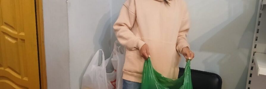 Прошла раздача помощи по результатам акции «Корзина доброты»