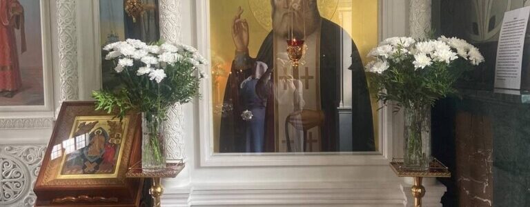 Престольный праздник отметили в храме во имя прп. Серафима Саровского