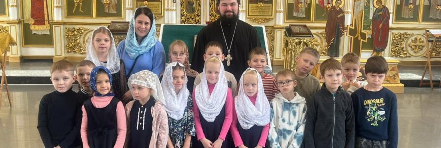 Московское благочиние посетили первоклассники Сормовской православной гимназии