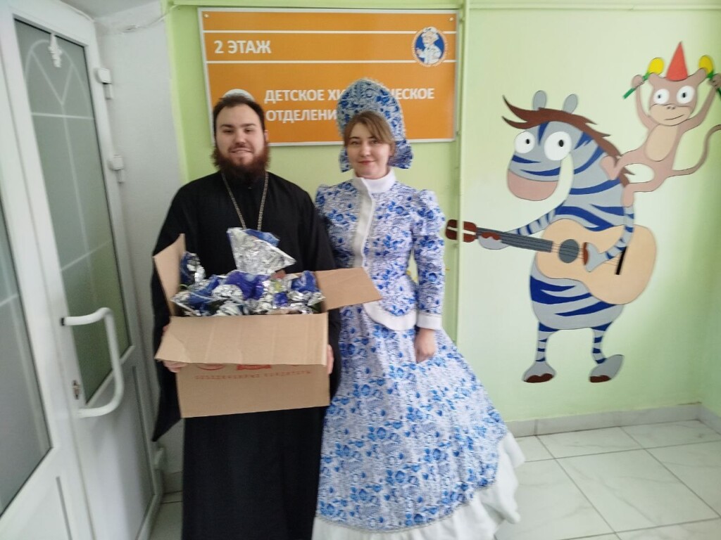 «Рождественские дни милосердия» прошли в детской больнице «Айболит»