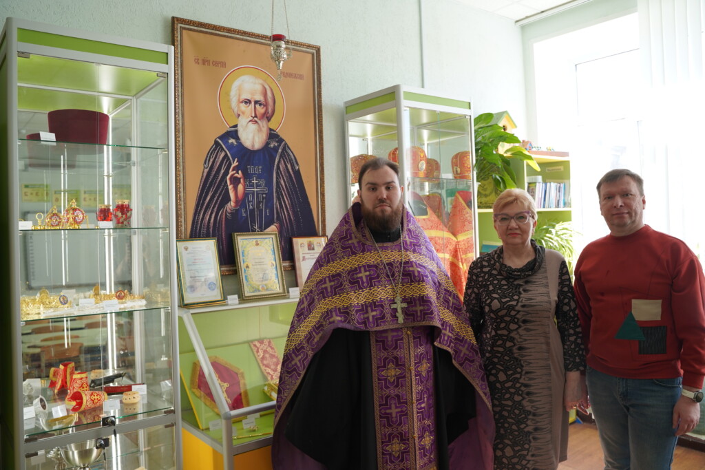 Освящение школы № 69