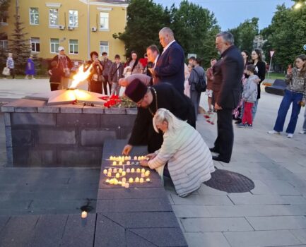 В Московском районе прошла акция «Свеча памяти»