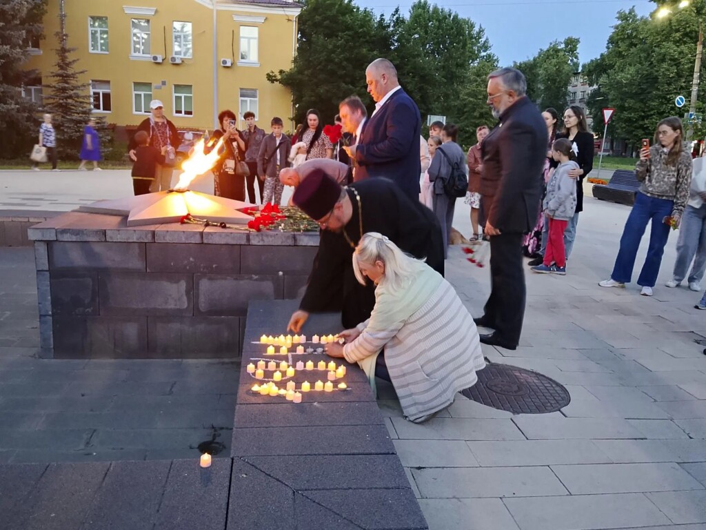 В Московском районе прошла акция «Свеча памяти»
