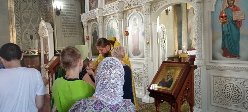 «Особенные» дети посетили Божественную Литургию
