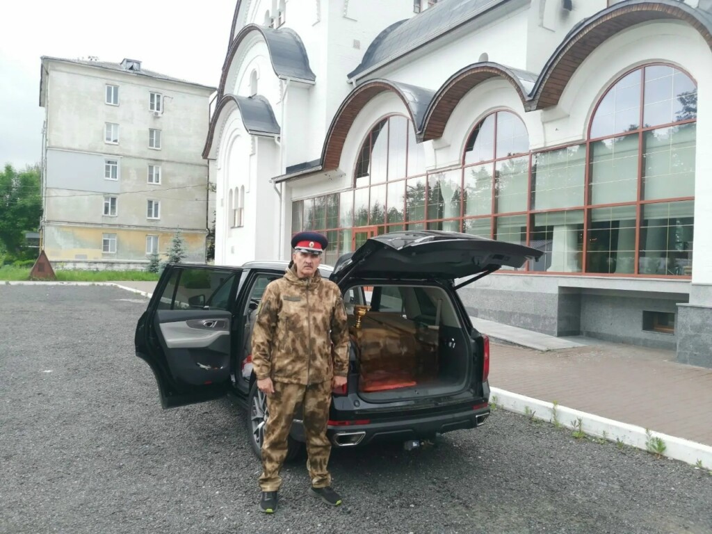 Новая отправка груза в зону СВО прошла от храма во имя прп. Серафима Саровского